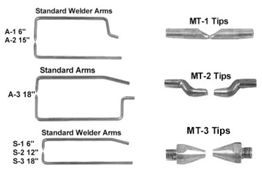 TSP and TBW Spot Welder Parts