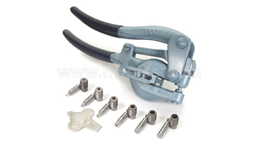 RW 5 Jr. Hand Punch Kit (Includes 3/32, 1/8, 5/32, 3/16, 7/32, 1/4, 9/32 P&D)