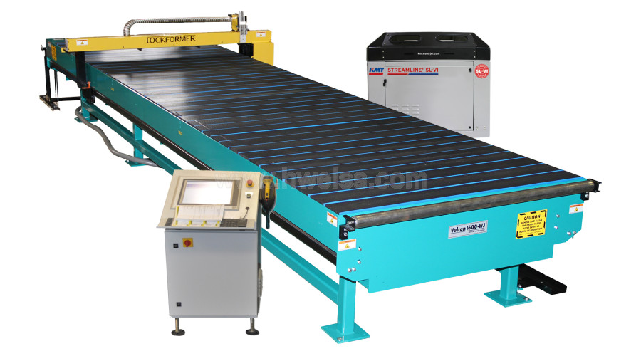 Lockformer Vulcan 1600WJ Waterjet Insulation Cutting System