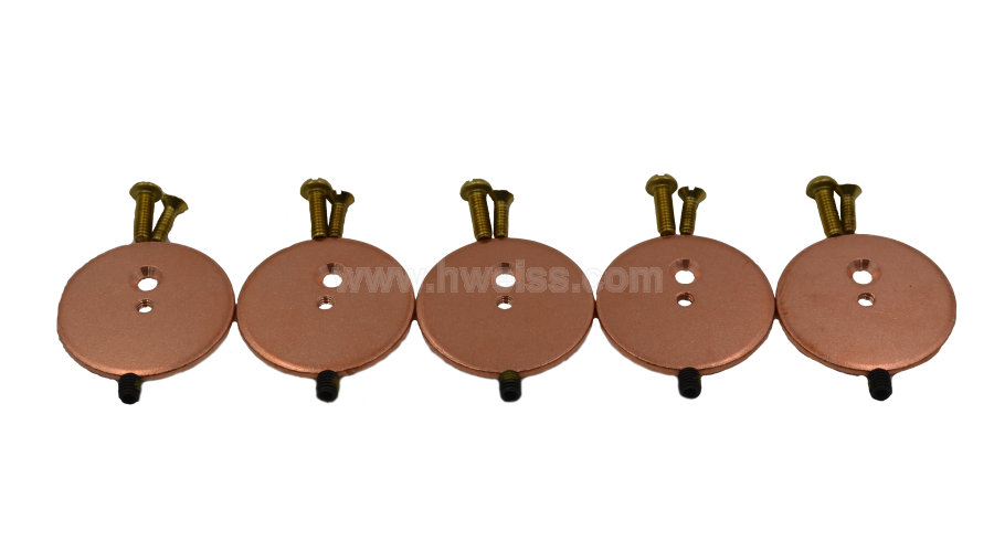 DD-17190 Lower Weld Tip Plates - *****USE NEW PART DD-18032*****