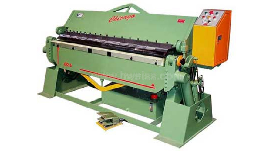 Chicago D&K HBPU 810-6 Box & Pan Hydraulic Power Leaf Brake