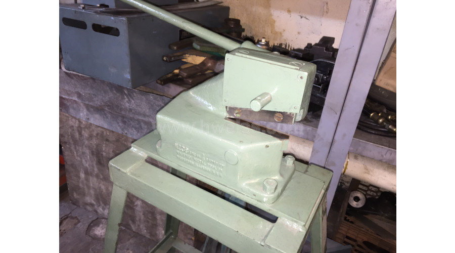 Model 38 Manual Whitney Bench Shear on Stand