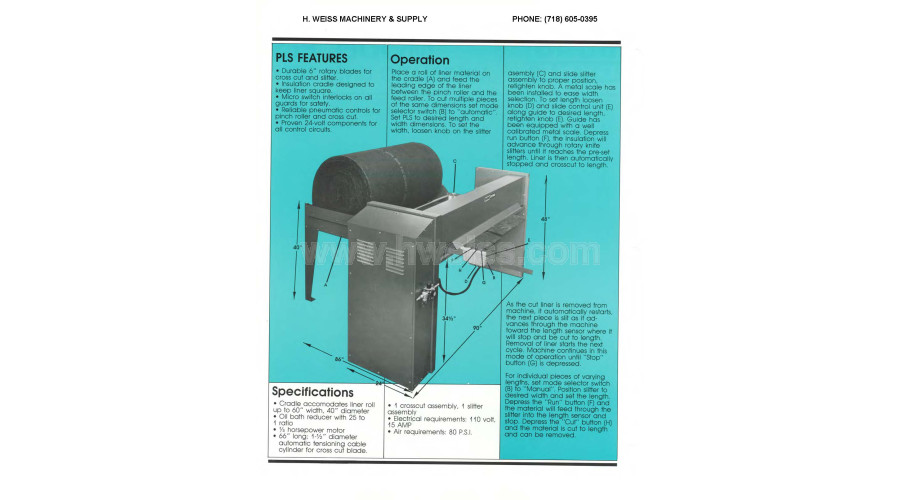 Duro Dyne Power Liner Cutter