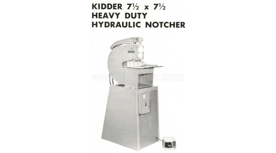 Kidder 1/8" Notcher